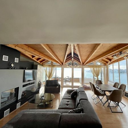 Seaview Golden Penthouse Apartment Sarande Ngoại thất bức ảnh