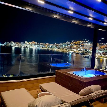Seaview Golden Penthouse Apartment Sarande Ngoại thất bức ảnh