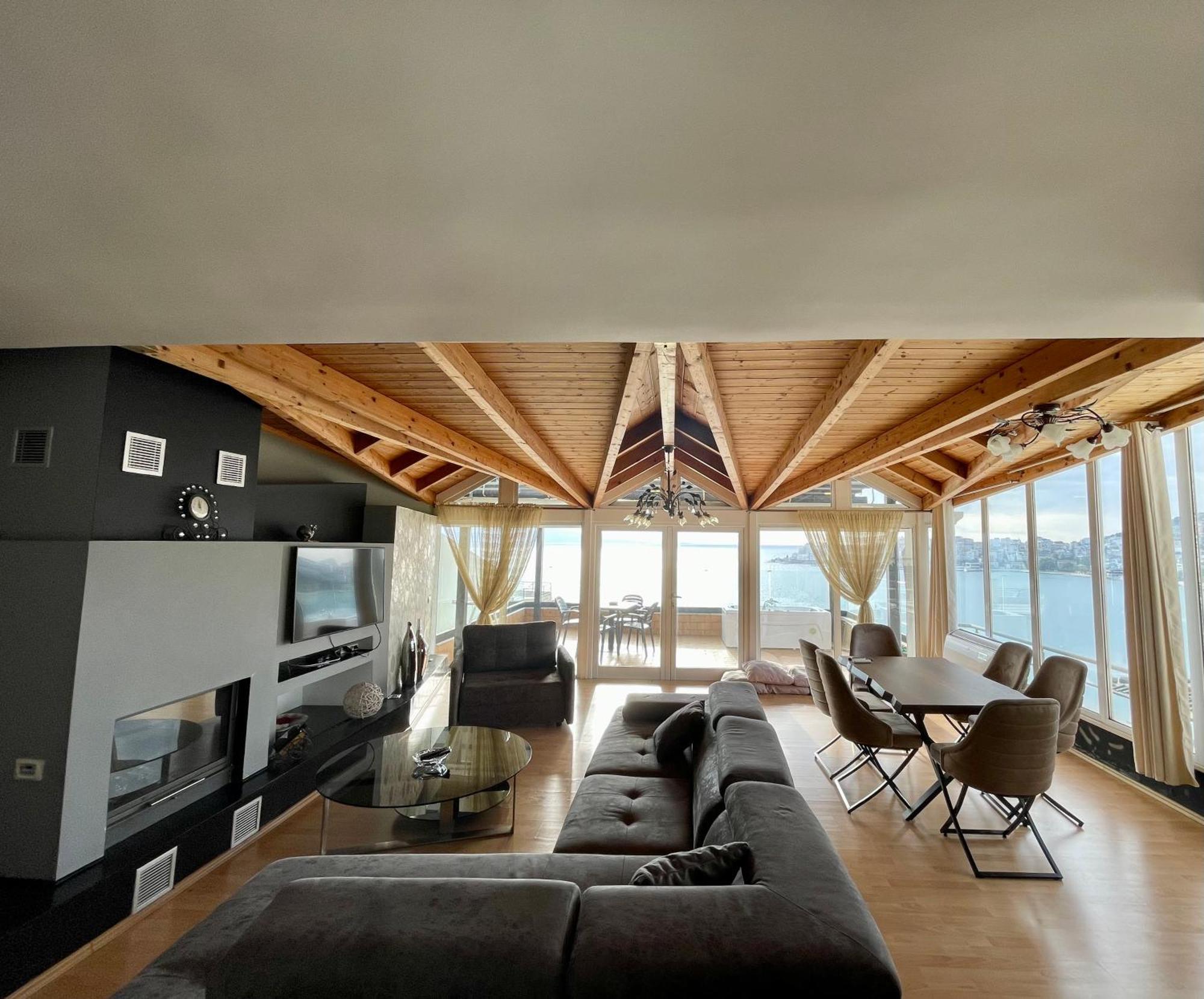 Seaview Golden Penthouse Apartment Sarande Ngoại thất bức ảnh